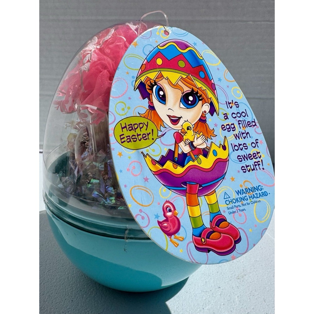 Rare Vintage Lisa Frank NEW Complete Unopened 80 Pieces Holiday Easter Egg